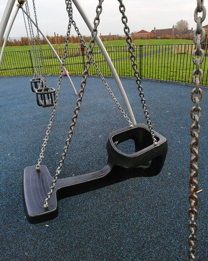 This Swing That Lets Parents Swing Together With Their Kids