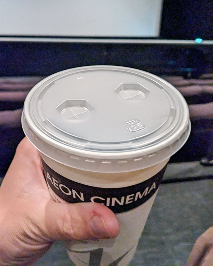 This Japanese Movie Theater's Large-Sized Drink Has Straw Holes For You And Your Date
