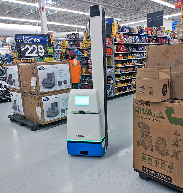My Local Walmart Now Has A Robot That Travels The Store, Taking Inventory