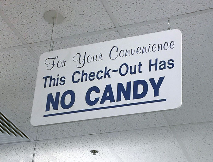 This Checkout Has No Candy For Parents With Kids