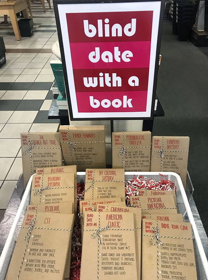 "Blind Dates With A Book" Prevent You From Judging A Book By Its Cover