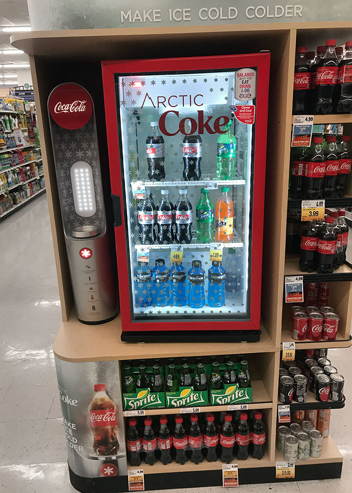 This Grocery Store Has A Machine To Make Your Cold Drink Colder Or A Room Temperature Drink Cold