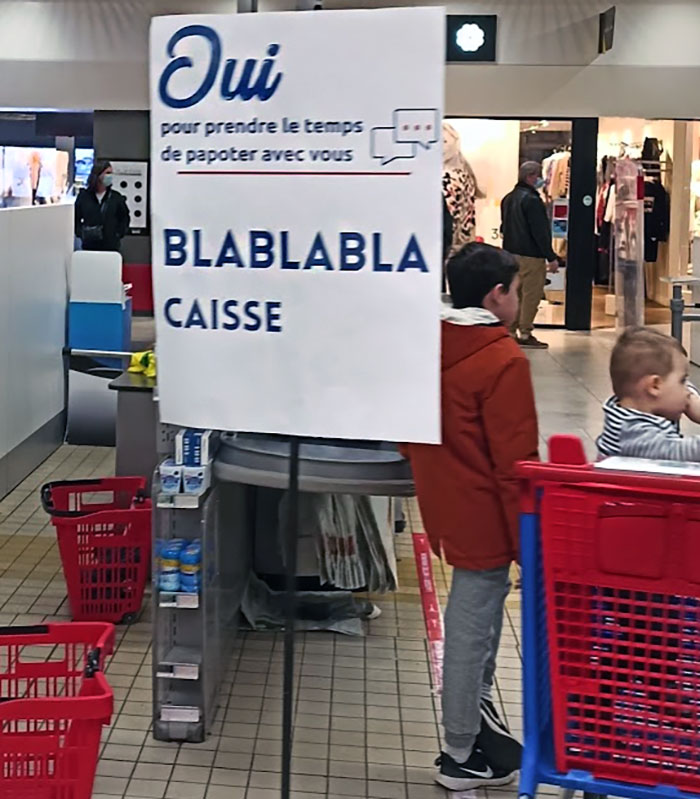 My Supermarket Dedicated A Checkout To Old People Talking To Cashiers To Avoid Annoying Other Customers