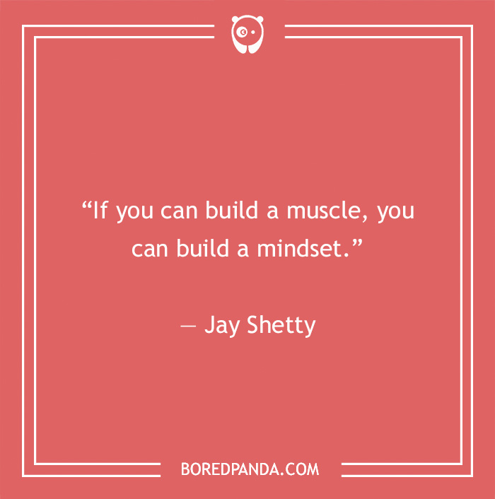 Jay Shetty quote on mindset 