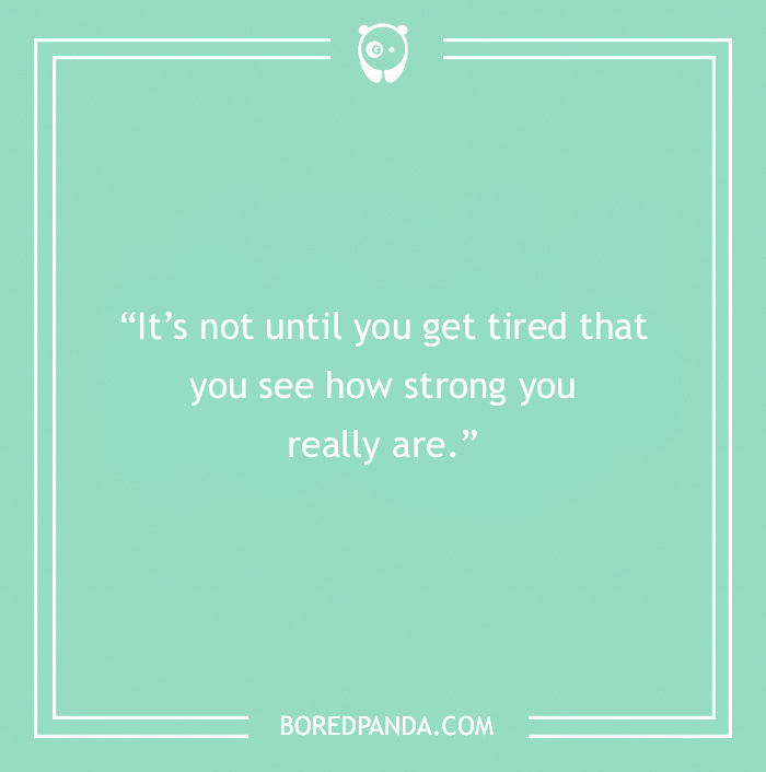 Gym quote on strength 