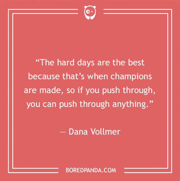 Dana Vollmer quote on being champion