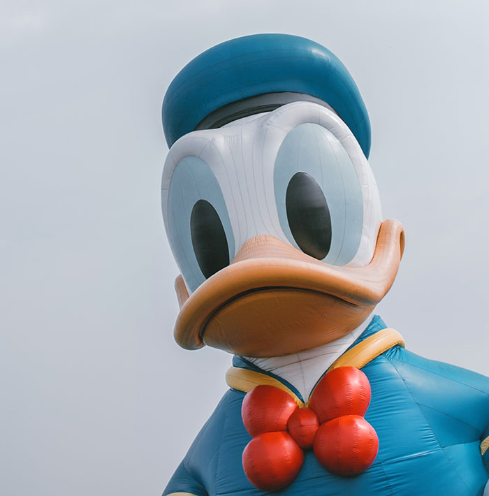 Giant Donald Duck balloon