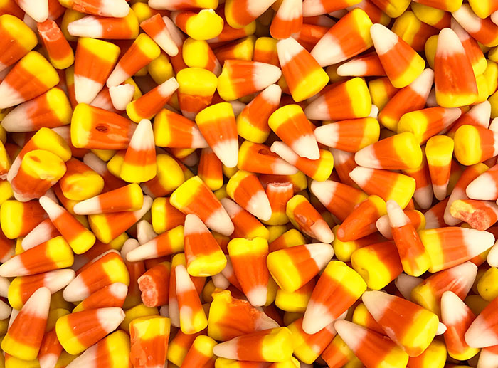 Candy corn candies