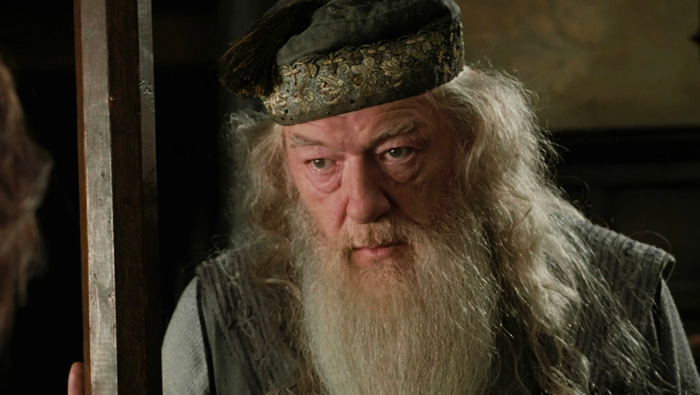 Albus Dumbledore speaking