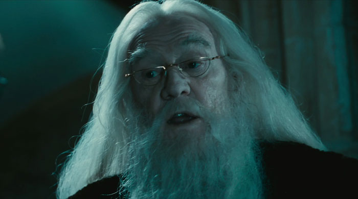 Albus Dumbledore in the glasses