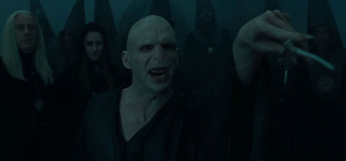 Voldemort screaming