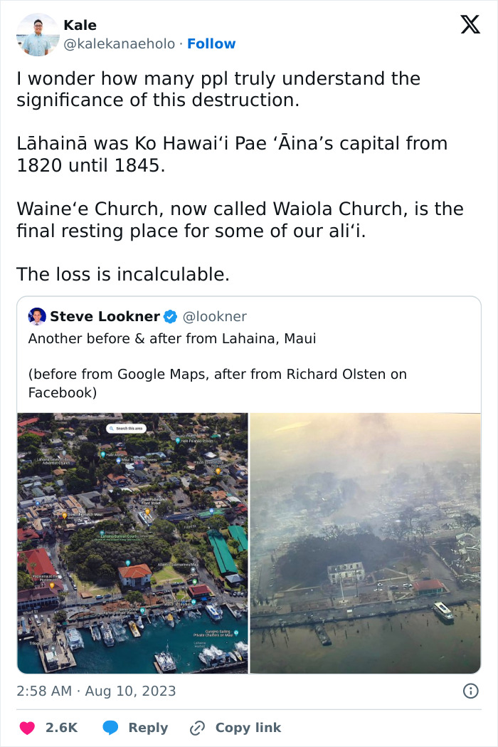 Maui Is Devastated After 'Apocalyptic' Wildfire Hits Hawaii (Updated) Maui Is Devastated After 'Apocalyptic' Wildfire Hits Hawaii (Updated)