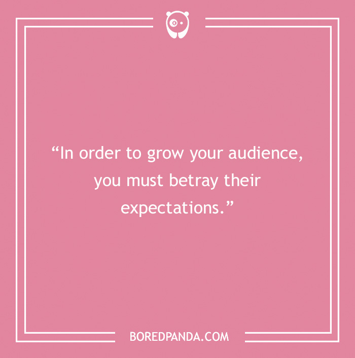 Hayao Miyazaki quote on growing your audience