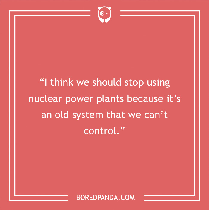 Hayao Miyazaki quote on nuclear power plants 