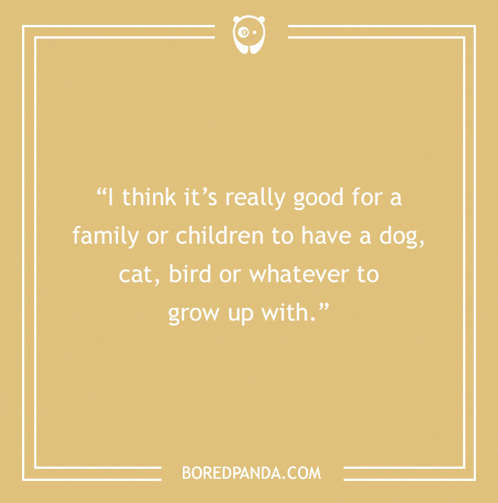 Hayao Miyazaki quote on growing up with pets 