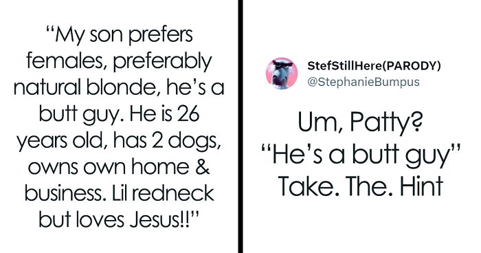 Helicopter Mom Is Determined To Find Her Son A Wife, The Internet Thinks She Needs A Reality Check