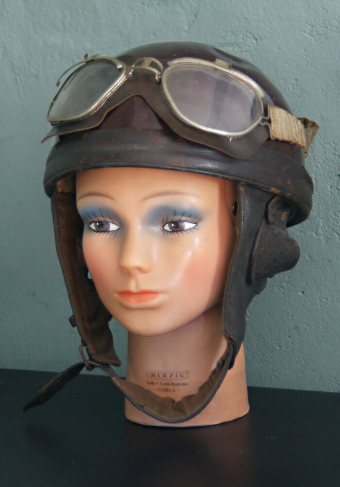 This Old Motorcycle Helmet