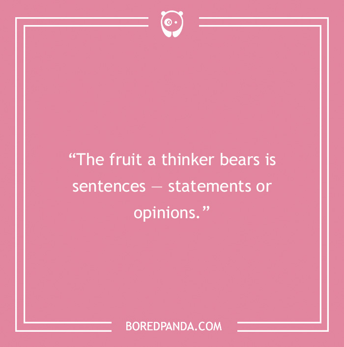 Henry David Thoreau quote on thinkers 