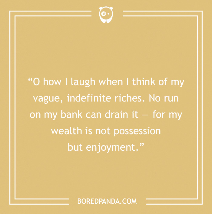 Henry David Thoreau quote on wealth 