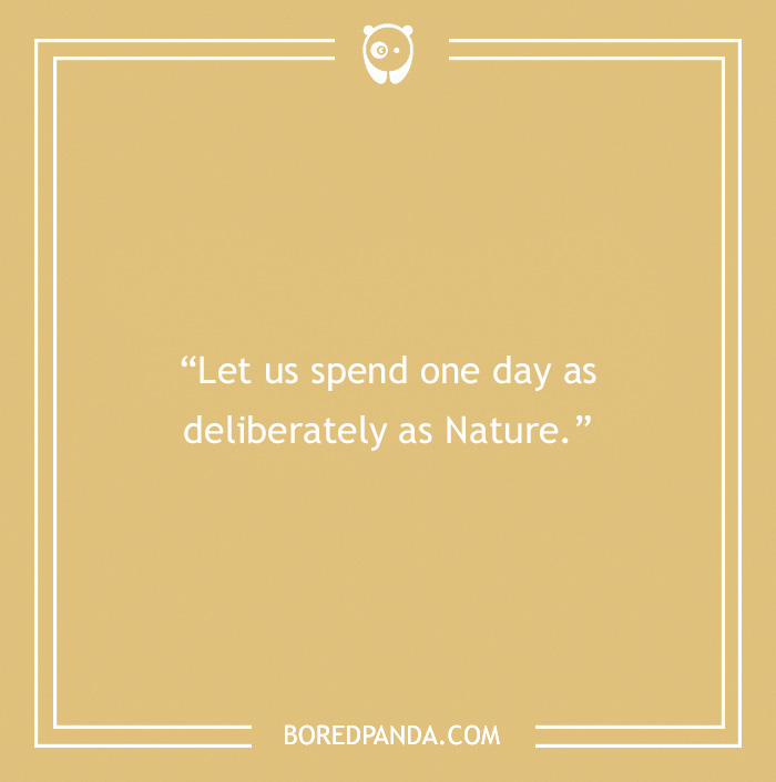 Henry David Thoreau quote on nature 