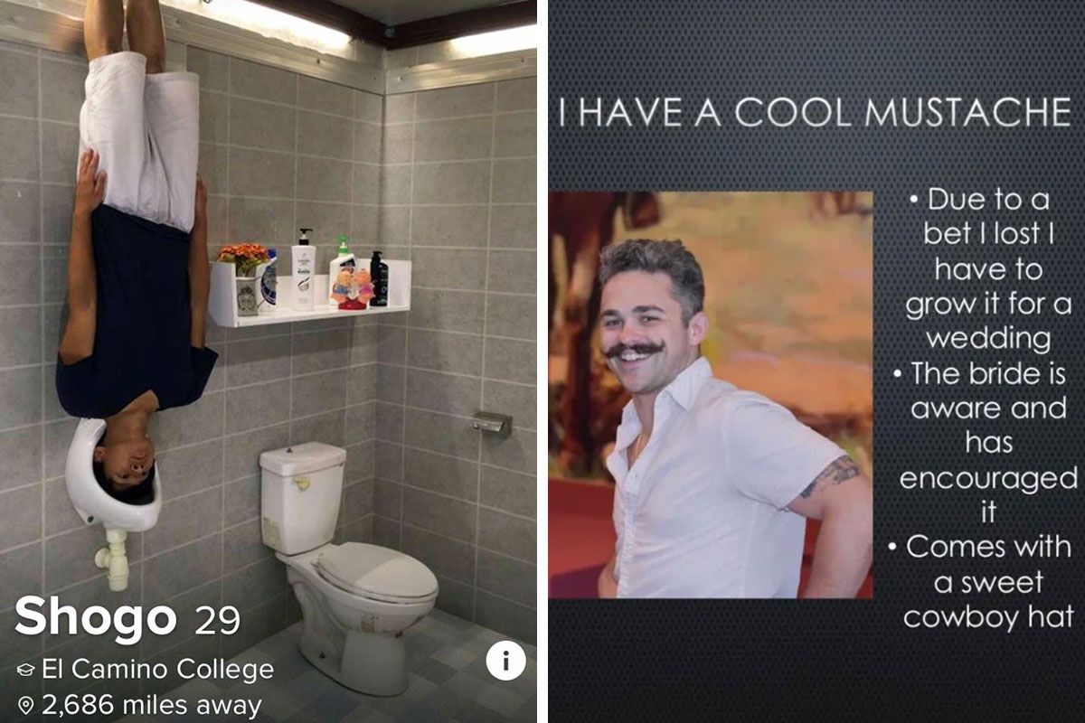 30 Of The Funniest Profiles Spotted On Tinder (New Pics)