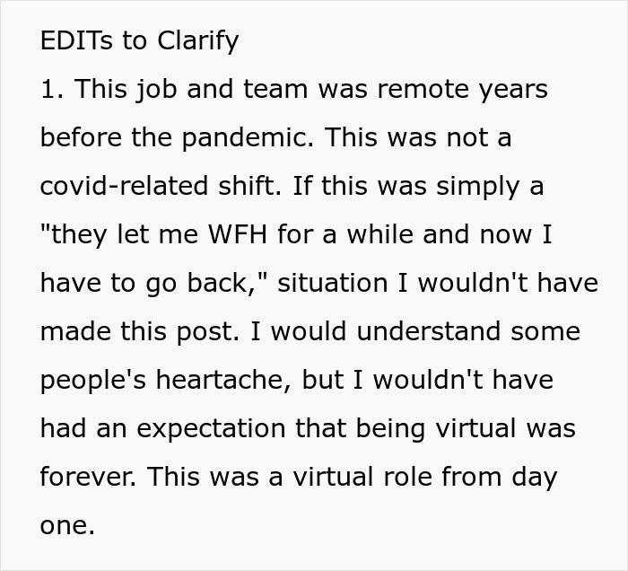 Worker Given 90 Days To Return To Office Or Be Terminated, Refuses To Go Down Without A Fight Worker Given 90 Days To Return To Office Or Be Terminated, Refuses To Go Down Without A Fight