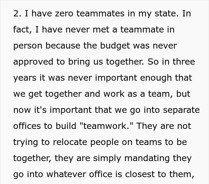 Worker Given 90 Days To Return To Office Or Be Terminated, Refuses To Go Down Without A Fight Worker Given 90 Days To Return To Office Or Be Terminated, Refuses To Go Down Without A Fight