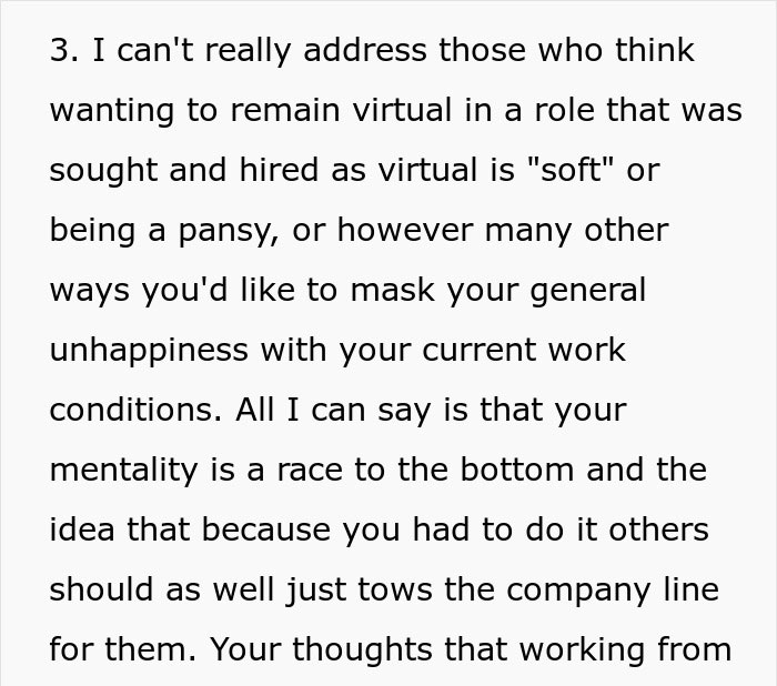 Worker Given 90 Days To Return To Office Or Be Terminated, Refuses To Go Down Without A Fight Worker Given 90 Days To Return To Office Or Be Terminated, Refuses To Go Down Without A Fight
