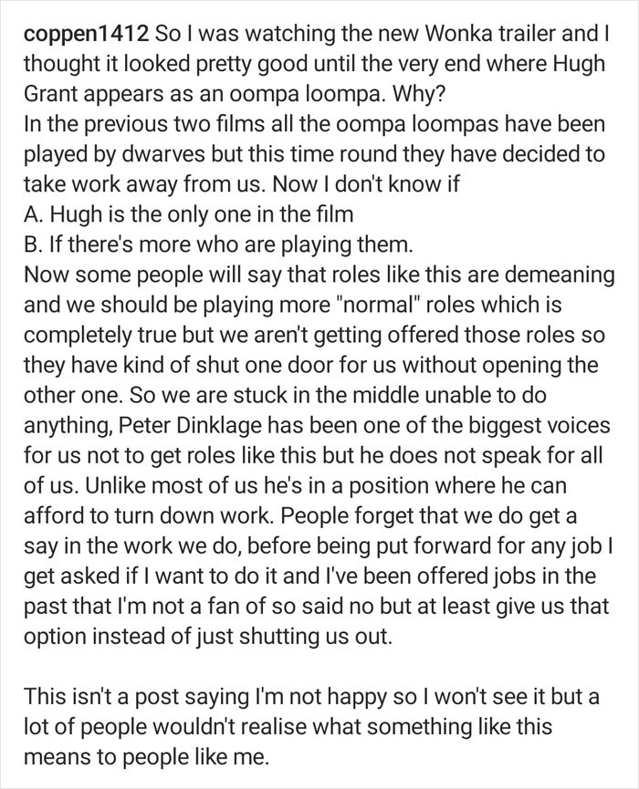 Hugh Grant Blasted By Dwarf Actors For ‘Wonka’ Role, But This Has Happened At Least 4 Times Before