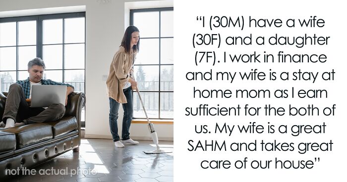 “You Need To Go Back To Husband School”: Guy Claps Back At Stay-At-Home Wife, She’s Now Angry