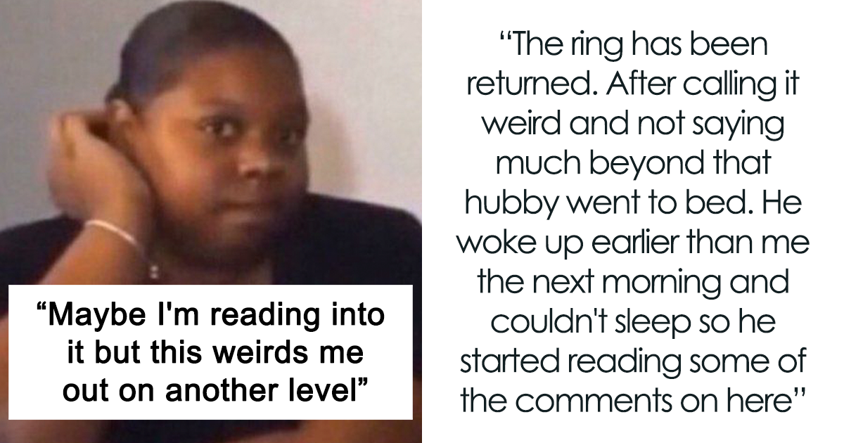Mom Buys Her Son A Backup Wedding Band 3 Months After Wedding, Wife Is ...