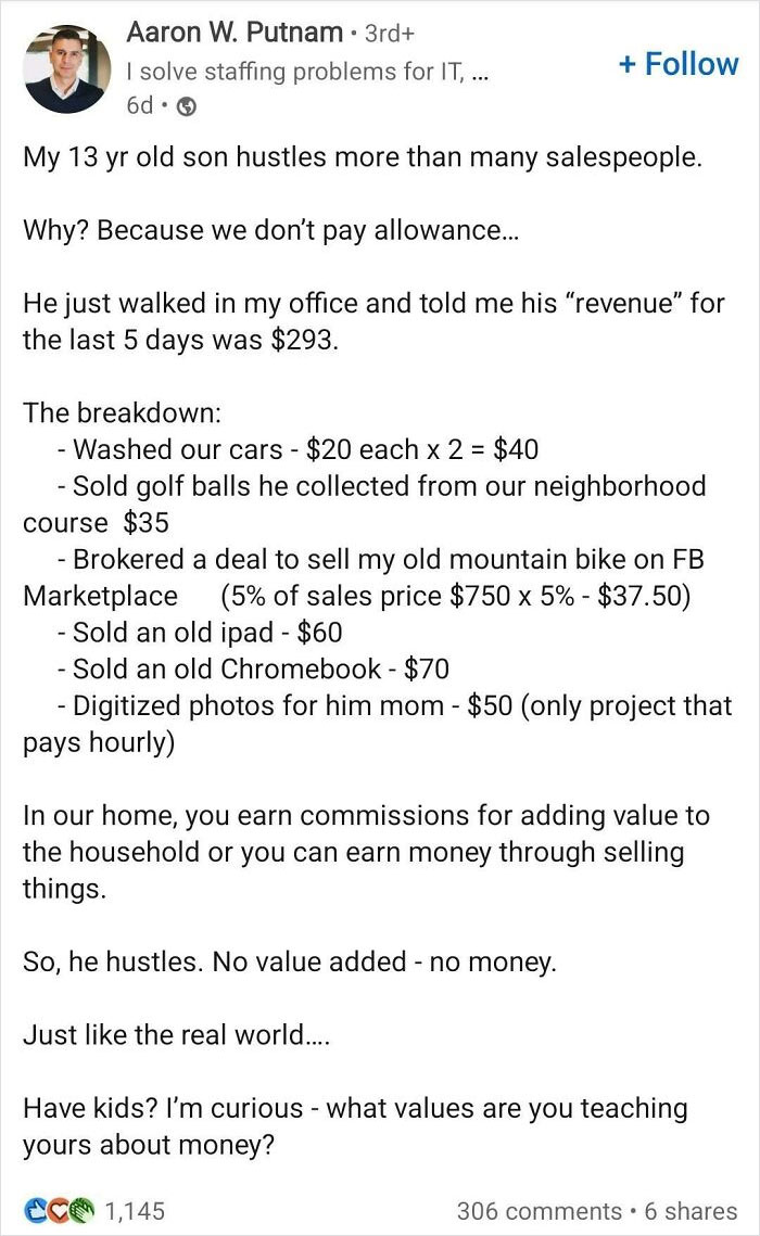 Hustler Hustles His Son To Hustle
