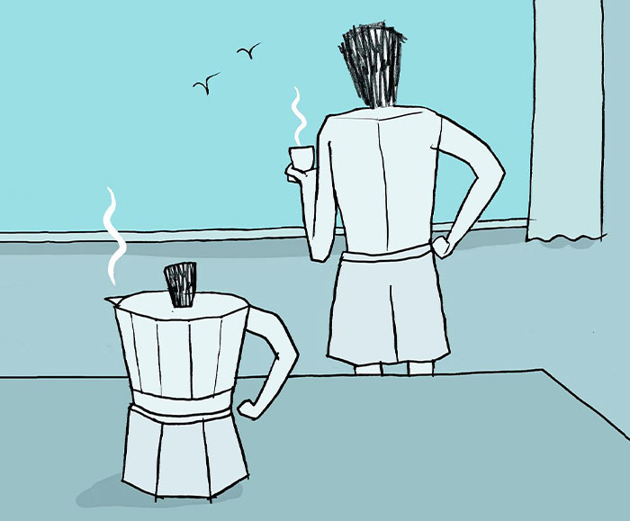 This Tel Aviv-Based Artist Creates Wordless Thought-Provoking Illustrations, Here Are 30 Of The Newest Ones