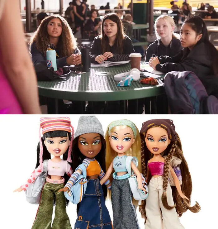 When Barbie Finds Sasha At Her School, She's Sitting With Three Other Girls