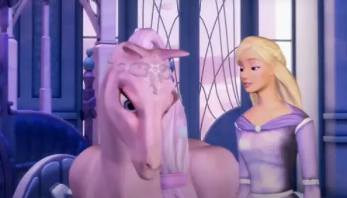 On The Beach In Barbie Land, You Can Spot A Pegasus Statue, Which Is A Small Nod To Barbie And The Magic Of Pegasus, An Animated Barbie Movie From 2005