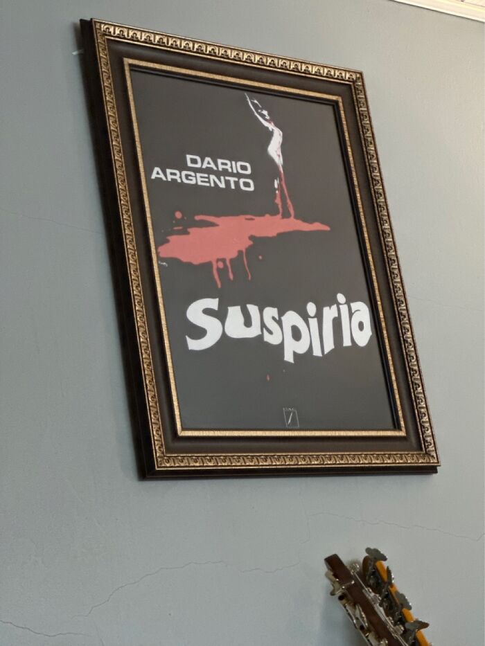 This Framed Suspiria Poster. I Love It