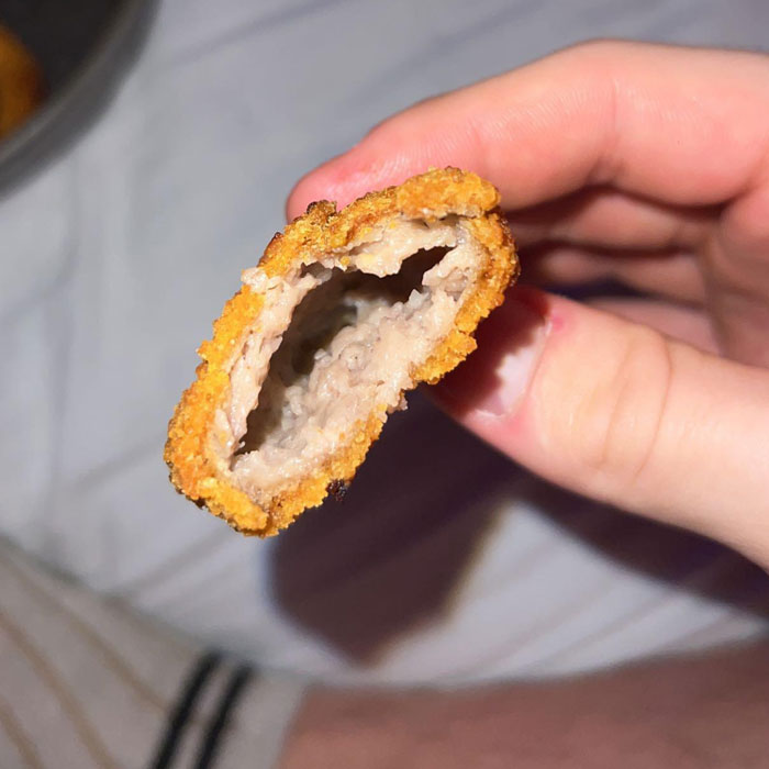 Bought 1 Kilogram Of Chicken Nuggets. Took One Bite, They All Look Like This