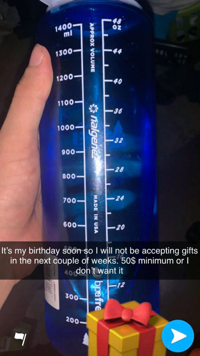 Entitled Rich Kid Asks Money For His Birthday