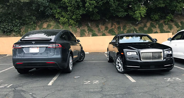Rich People Parking
