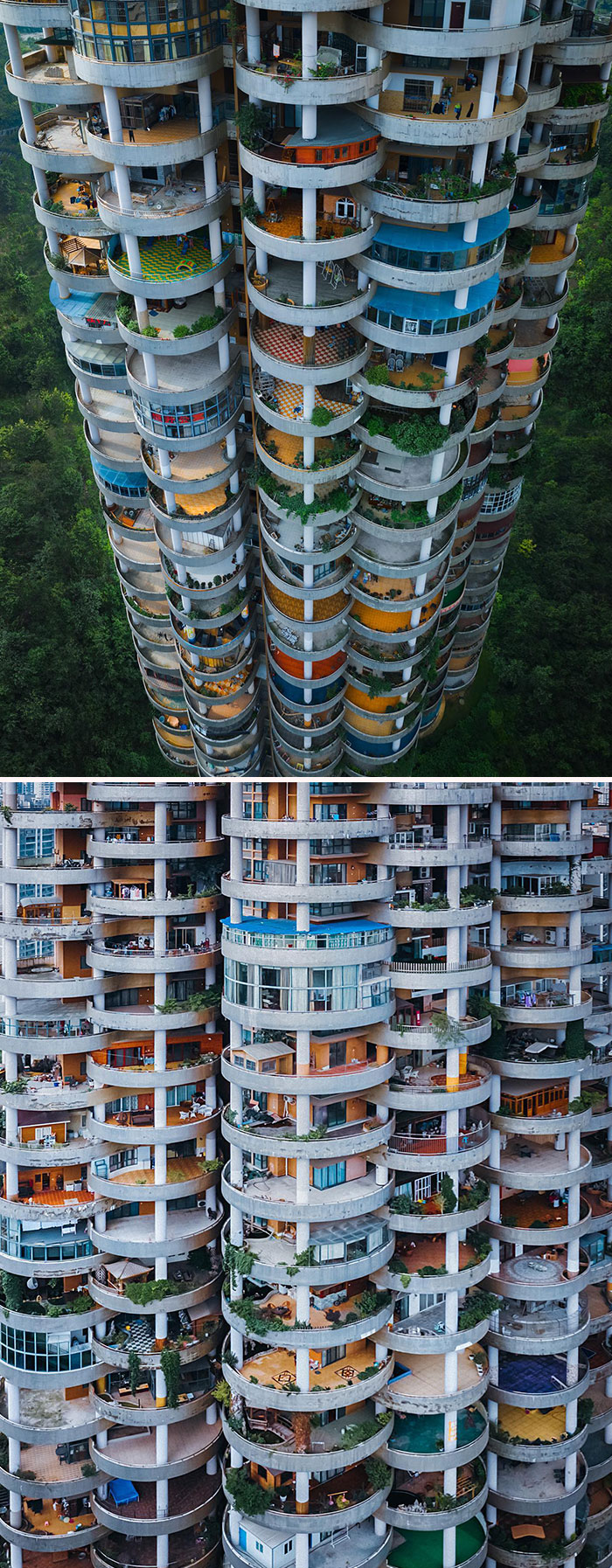 These Balconies In Guiyang, China