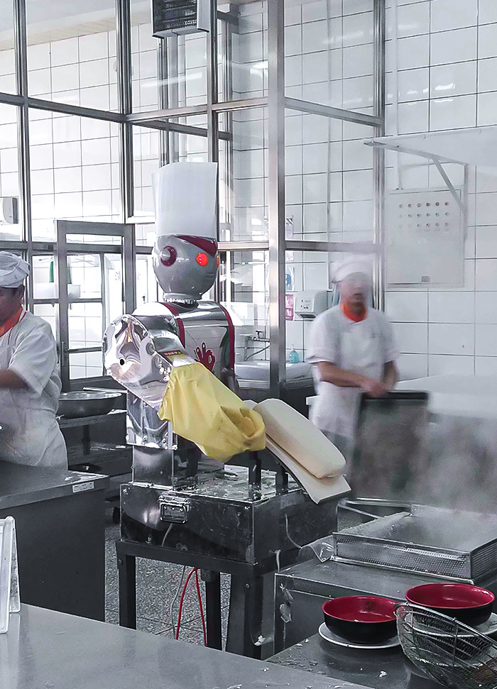 Robot Chef Set To Make Noodles In China