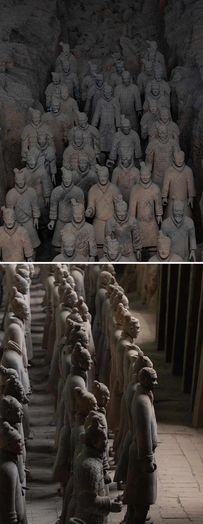 Terracotta Army In Xian, China
