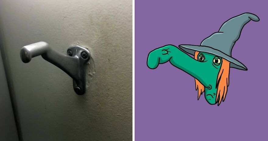 This Artist Sees Faces In Everything And Turns Them Into Fun Illustrations ( 20 New Pics) Interview