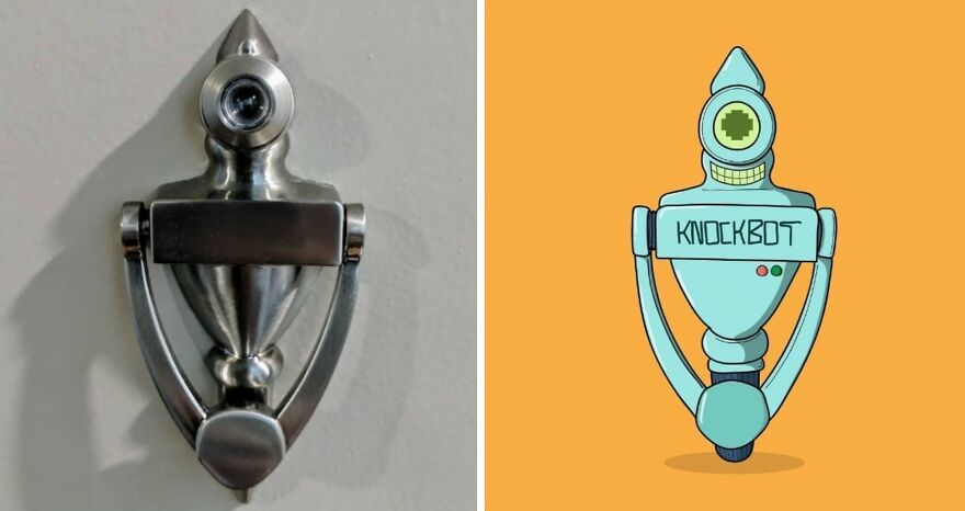 This Artist Sees Faces In Everything And Turns Them Into Fun Illustrations ( 20 New Pics) Interview