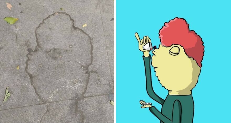 This Artist Sees Faces In Everything And Turns Them Into Fun Illustrations ( 20 New Pics) Interview