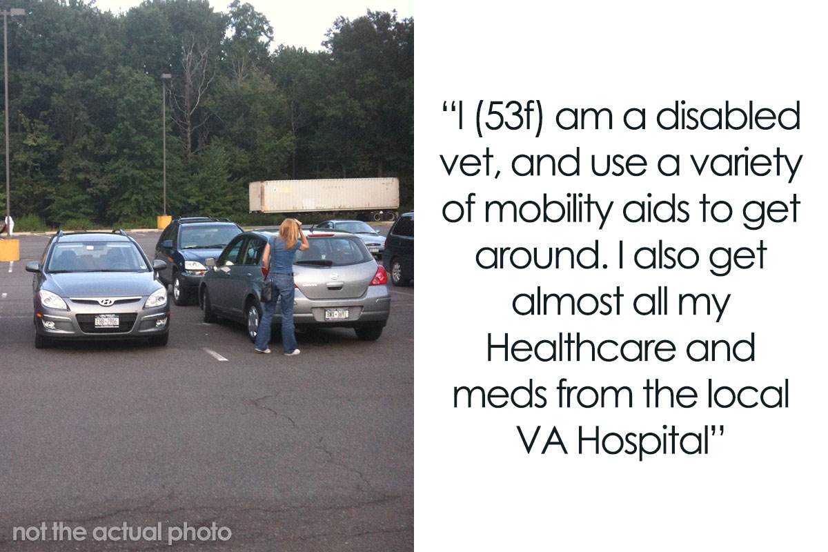 Karen Gets Instant Karma After She Yells At A Disabled Woman For