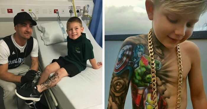 This Artist Gives Hospitalized Kids Spray-On “Tattoos” To Make Their Days Brighter, And Here’s The Result (24 New Pics)