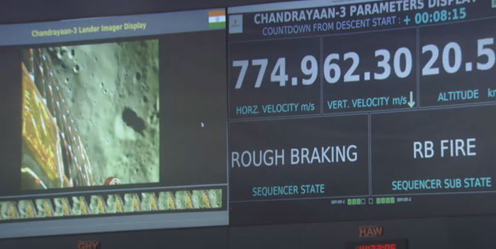 India Becomes First Country To Successfully Land Spacecraft On Moon's South Pole India Becomes First Country To Successfully Land Spacecraft On Moon's South Pole