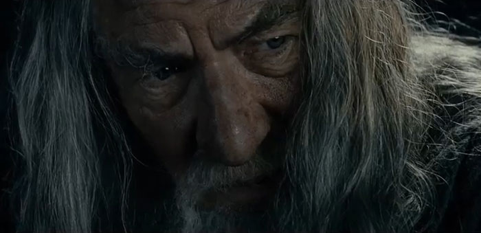 Gandalf speaking