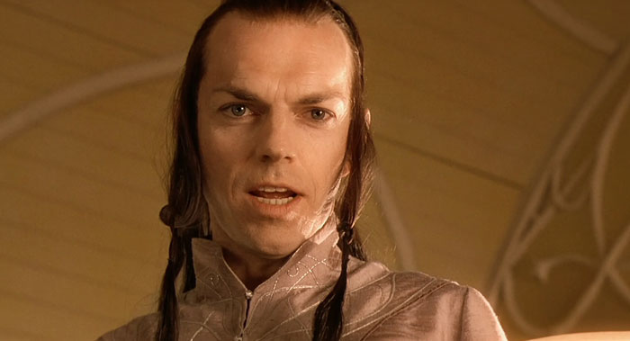 Elrond talking
